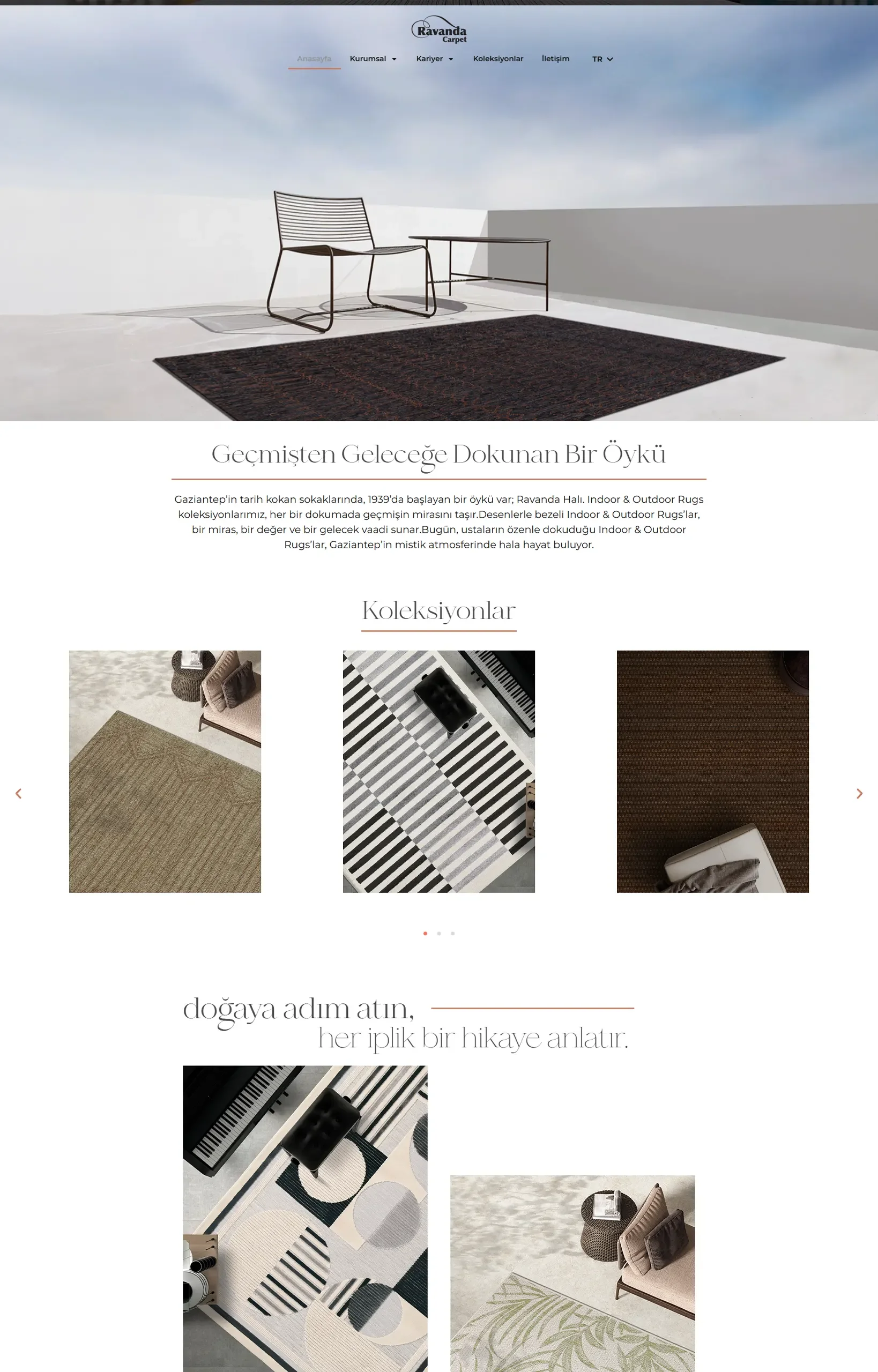 Ravanda Carpet masaüstü görünümü