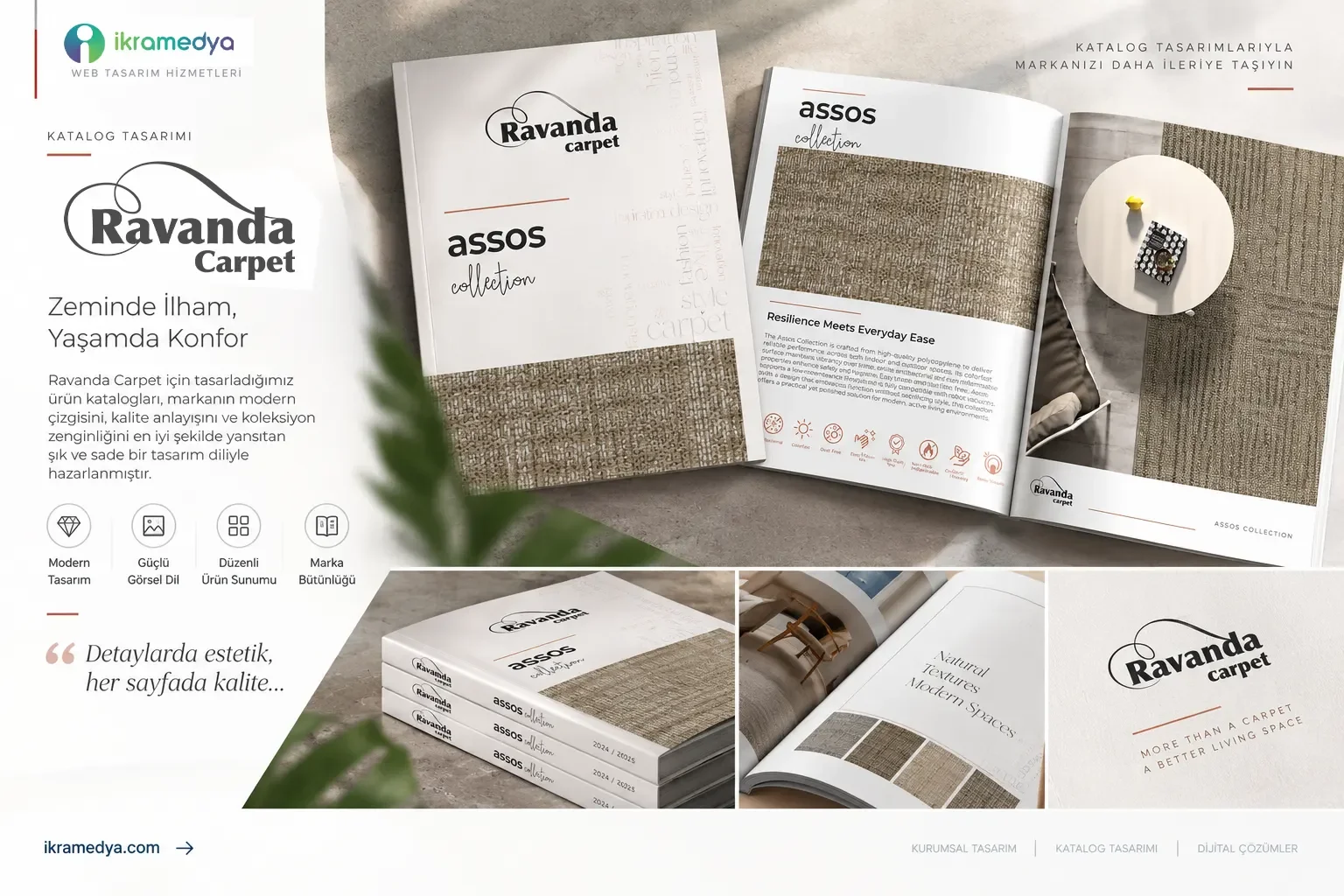 Ravanda Carpet Collection Katalog Tasarımı