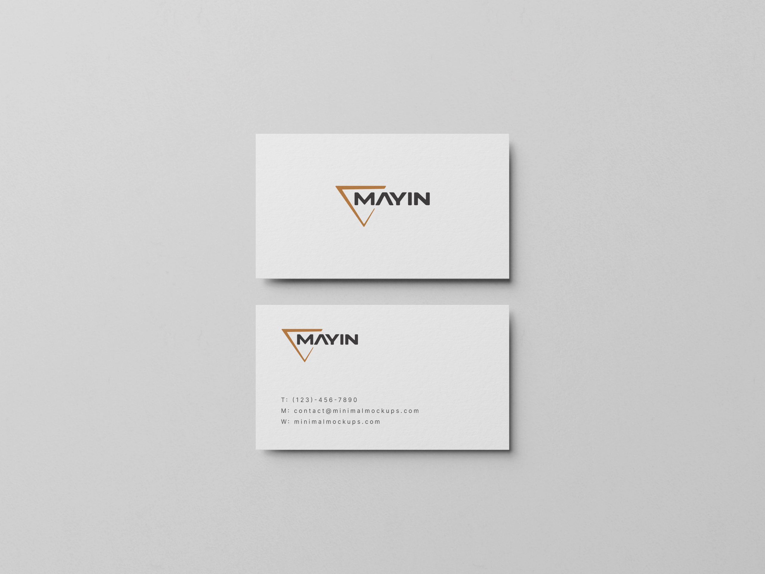 Business Card Mockup 01 by Minimal Mockups